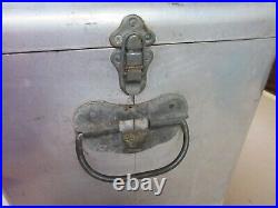Vintage 7Up Cooler Aluminum With Tray and Drain Vintage 7Up Cooler Aluminum With Tray and Drain