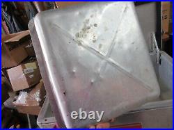 Vintage 7Up Cooler Aluminum With Tray and Drain