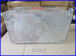 Vintage 7Up Cooler Aluminum With Tray and Drain Vintage 7Up Cooler Aluminum With Tray and Drain