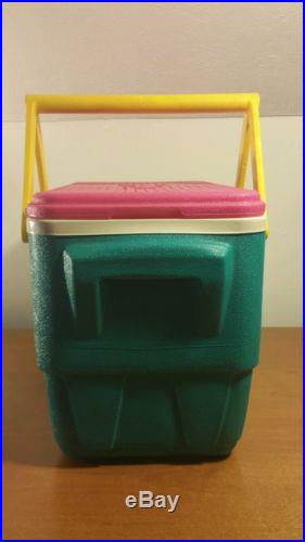 Vintage Cooler The Picnic Basket By IGLOO 1996 Excellent Cond Retro Made in USA