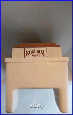 Vintage Igloo Kool Rest Car Center Console Armrest Cooler Large 23 x 11 x 10