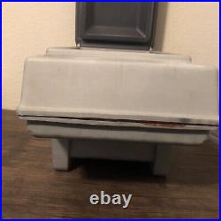 Vintage Igloo Little Kool Rest Car Cooler Console Can Cup Holder Two-Toned Grey