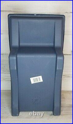 Vintage Igloo Little Kool Rest Car Cooler Gray Blue Ice Console Cup Holder