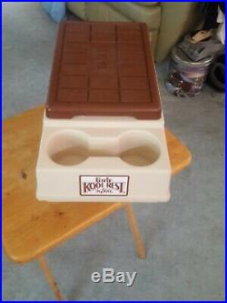 Vintage Igloo Little Kool Rest Cooler For Armrest/Center Console Cup Holder Car