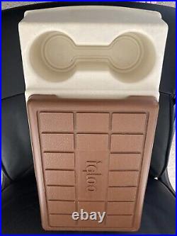 Vintage Little Kool Rest IGLOO Car Cooler Console Ice Chest Cup Holder