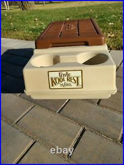 Vintage Little Kool Rest by Igloo Car Cooler Console, Very Good Condition