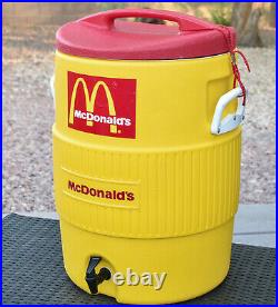 Vintage McDonald's IGLOO Commercial 10 Gallon Drinking/Water Cooler