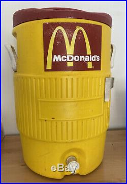 Vintage McDonalds IGLOO IGL451 INDUSTRIAL 5 Gallon DRINKING WATER COOLER