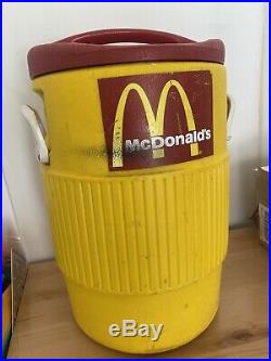 Vintage McDonalds IGLOO IGL451 INDUSTRIAL 5 Gallon DRINKING WATER COOLER