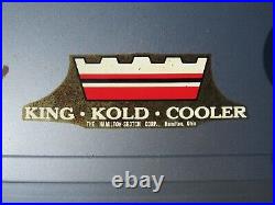 Vintage Rare Hamilton Skotch King Kold Cooler in Original box with Accessories