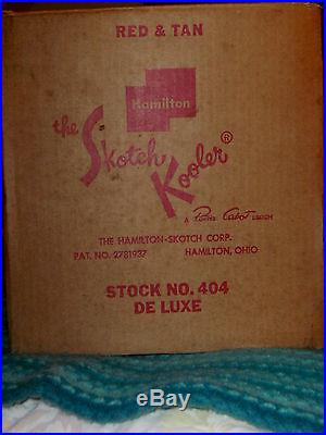 Vntg. Skotch Kooler, 4 gal. DeLuxe, by Hamilton-Skotch Corp, Ohio