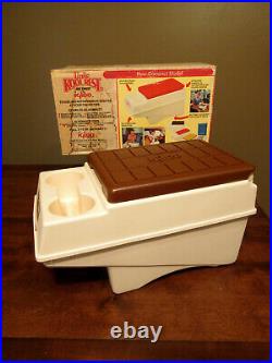 Vtg 1983 Little Kool Rest Igloo Car Cooler Console Ice Chest Near Mint