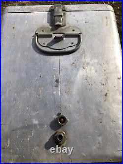 Vtg Cronco King Size Cooler Aluminum Ice Chest 30 X 16 Tall X 13 MCM Vintage Vtg Cronco King Size Cooler Aluminum Ice Chest 30 X 16 Tall X 13 MCM Vintage