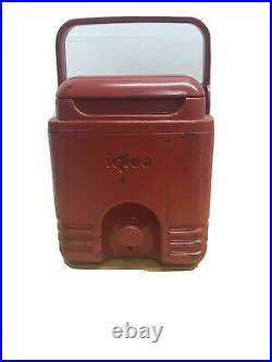 Vtg RARE USA Igloo Prototype Patent Pending Cooler Personal Mini Chest Water