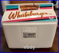 Whataburger KoolTunes Playmate Bluetooth Speaker Igloo Cooler 14qt Retro Design