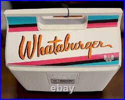 Whataburger KoolTunes Playmate Bluetooth Speaker Igloo Cooler 14qt Retro Design