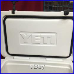 White YETI Tundra 35 Quart Bear Resistant Hunting/Camping Cooler Fast Delivery