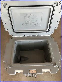 White and Grey Pelican 30 Qt Elite Cooler