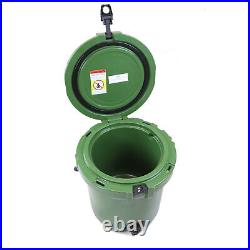 Xspec 5 Gal Rotomolded Beverage Cooler Jug Dispenser Outdoor Ice Bucket, Green