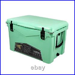 Xspec 60 Quart Roto Molded High Performance Ice Chest Outdoor Cooler, Seafoam