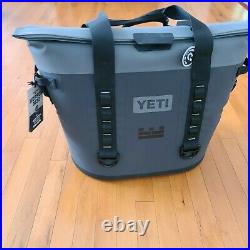 YETI HOPPER M30 SOFT COOLER Brand New Gray (With a small logo)