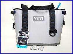 YETI Hopper 20 Cooler Fog Gray / Tahoe Blue YHOP20G
