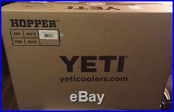 YETI Hopper 20 Soft Side Cooler Fog Gray/Tahoe Blue NEW