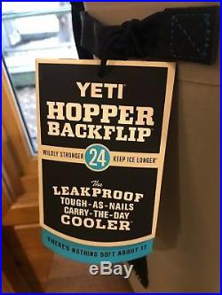 YETI Hopper Backflip 24 Backpack Leak Proof Cooler CHARITY Ice Chest Hiking-NEW