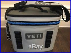 YETI Hopper Flip Portable Cooler (Flip 12 Fog Gray/Tahoe Blue) Brand New in Box
