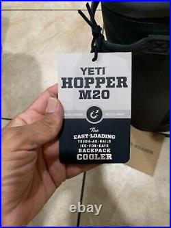 YETI Hopper M20 Backpack Cooler Charcoal AUTHENTIC