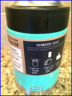 YETI Rambler Colster-Custom Tiffany Blue-New! Can/Bottle Beverage Cooler
