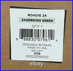 YETI Roadie 24 Hard Cooler Sagebrush Green NEW