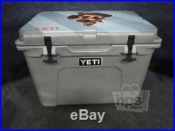 Yeti 50 Cooler, 45.6 Qt, Oklahoma State Mascot Custom Paint, withStorage Basket