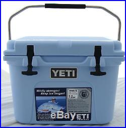 Yeti Cooler Roadie 20 Quart Ice Blue YR20B New