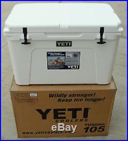 Yeti Cooler Tundra 105 Quart White YT105W New