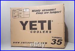 Yeti Cooler Tundra 35 Quart White YT35W NEW IN BOX