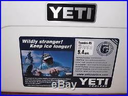 Yeti Cooler Tundra 45 Quart White Cerified Bear Resistent NEW