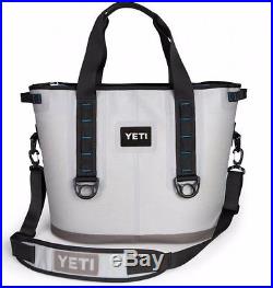 Yeti Coolers Hopper 30 Portable Cooler Fog Gray/Tahoe Blue YHOP30 Free S+H