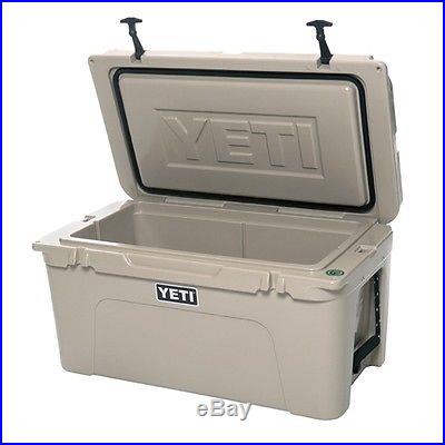 Yeti Coolers Tundra 65 Ice Chest Fishing Hunting Camping Tan YT65T
