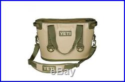 Yeti Coolers YHOP20T Hopper 20 Quart Soft Sided Bag in Field Tan / Blaze Orange