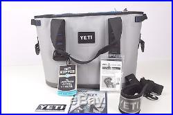Yeti Hopper 20 Soft Side Cooler Ice Chest Bag Fog Gray/Tahoe Blue BRAND NEW