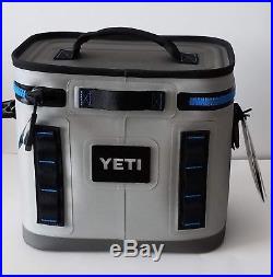 Yeti Hopper Flip 8 Fog Gray Insulated Soft Side Cooler 8.3 Quart Day Trip Bag