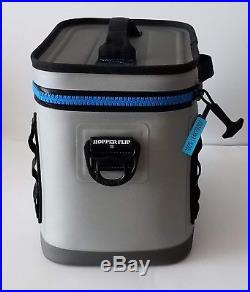 Yeti Hopper Flip 8 Fog Gray Insulated Soft Side Cooler 8.3 Quart Day Trip Bag