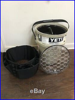 Yeti Loadout Bucket 5 Gallon with Lid, Caddy, Utility Gear Belt All NEW