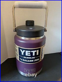 Yeti nortic purple 1/2 gallon jug