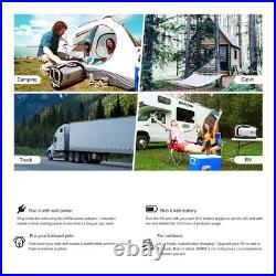 ZEROBREEZE Outdoor Tent Truck Camping Air Conditioner with Smart Battery